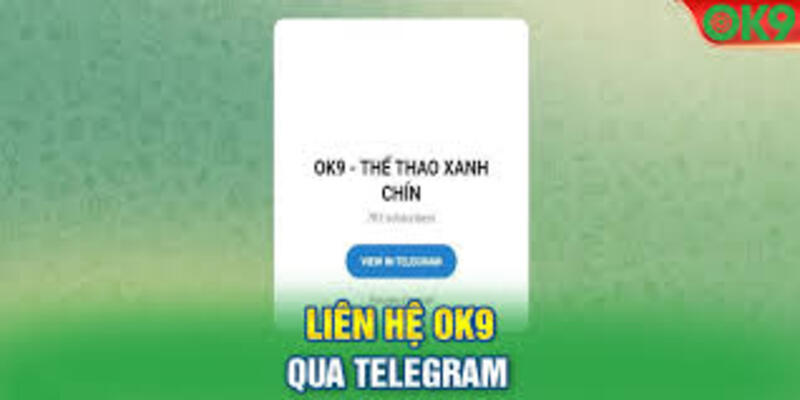 Liên hệ OK9 qua Telegram