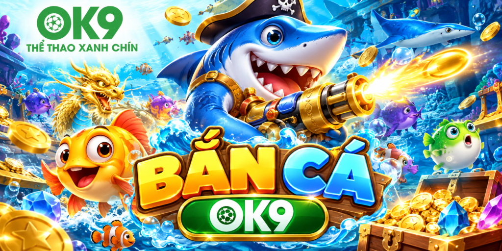 Giao diện sảnh Bắn Cá OK9