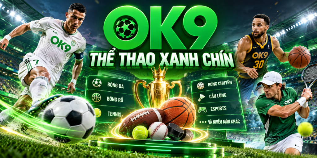 Giao diện sảnh Thể Thao OK9